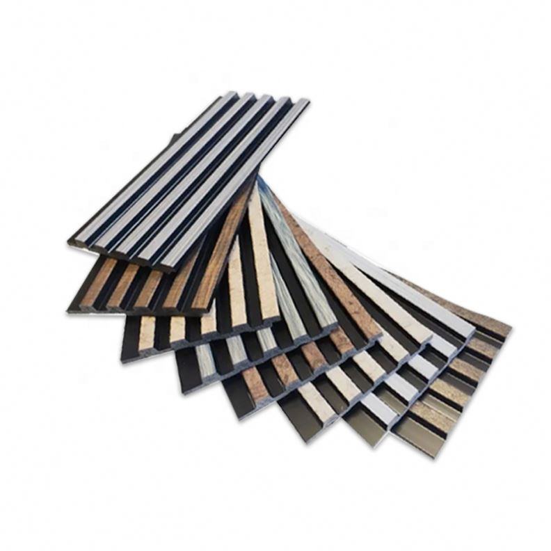 2024 New Colors Charcoal Louvers Interior Decoration PS Wall Panel - Image 5