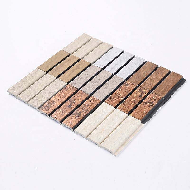 PS Wall Panels Wall Interior Water Proof Wood Plastic Composite Cladding Fluted Wpc Wall Panel - Image 4