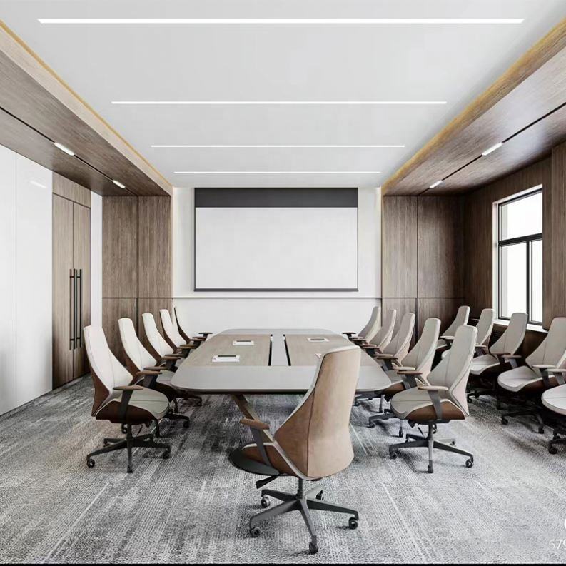 Bamboo Wood Fiber Wall Panels WPC Fiberboard Wood Veneer for TV Sofa Background Board - Image 4