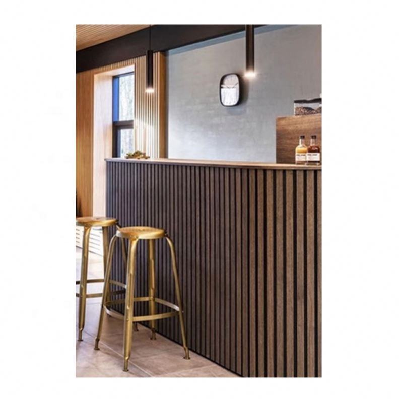 High Performance Acoustic Panels Sound Absorbing Wood Slat Grille Panel for Recording Studio - Image 5