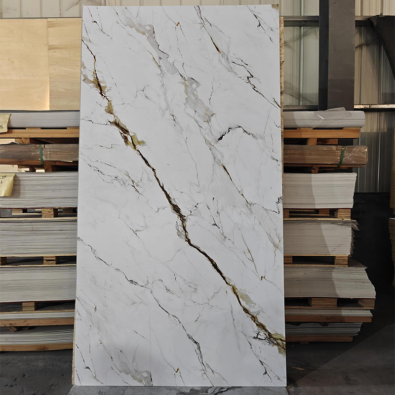 HOMEY DECORATION New Arrival Wall Panels High Quality Modern Design UV Marble Sheet for Indoor Decoration - Image 4