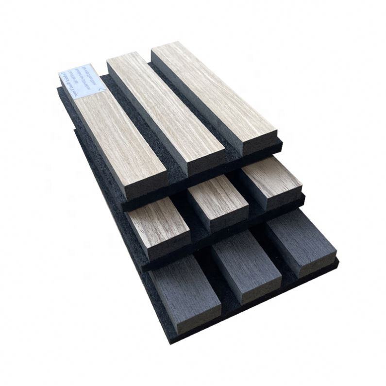 High Performance Acoustic Panels Sound Absorbing Wood Slat Grille Panel for Recording Studio - Image 2