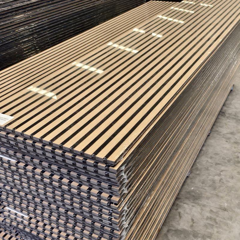 High Density Decorative Wall Slat Soundproof Studio Sound Dampening Acoustic Panels - Image 5