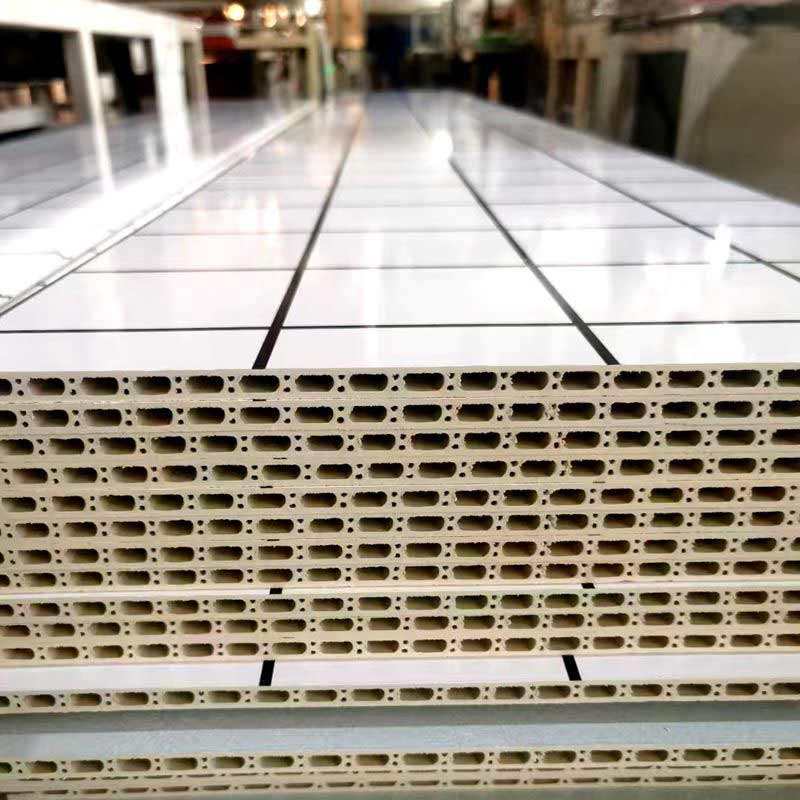 Modern WPC Wall Cladding Geometric Pattern Harmful Substances Free Waterproof and Fireproof for Household and Commercial Use - Image 5