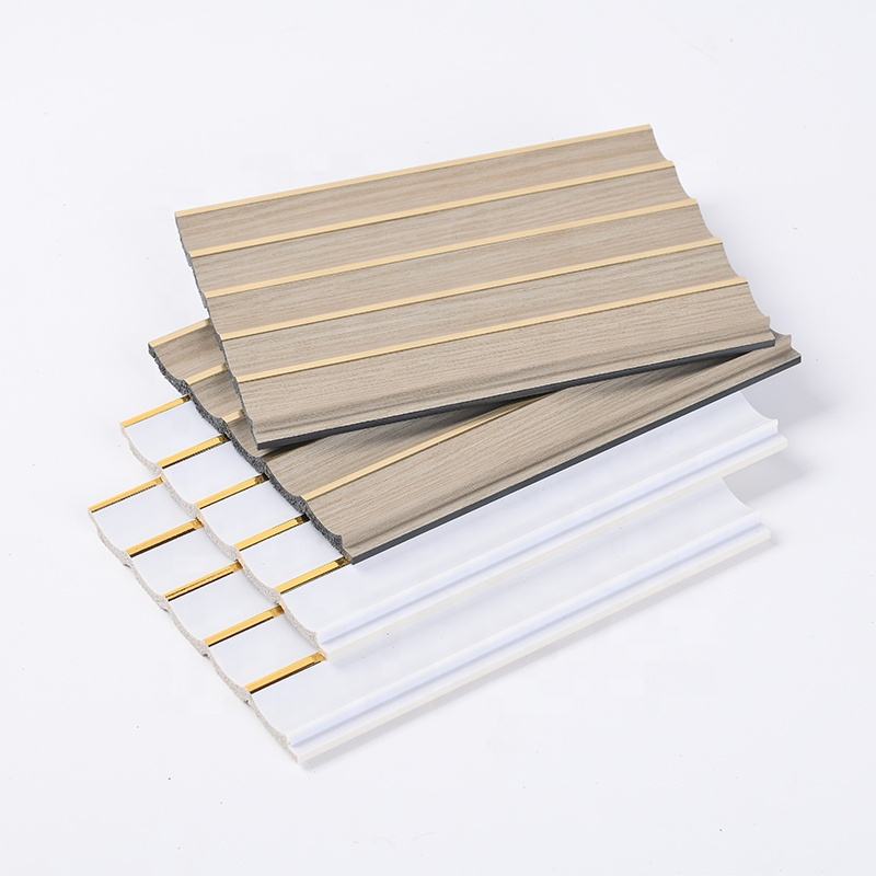 High Quality Waterproof Charcoal Louver PS Wall Panel for Modelling