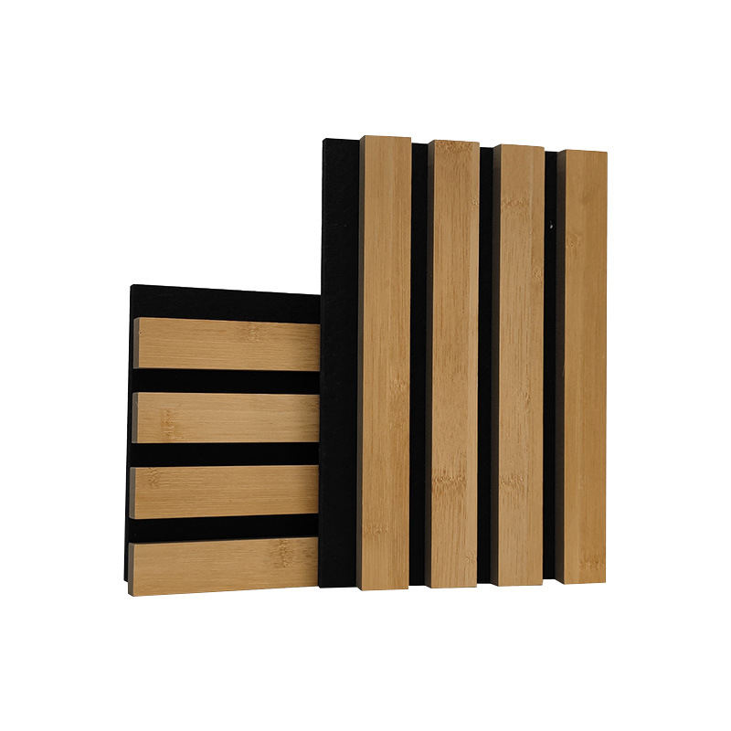 Acoustic Panels Design Wood Slat Wall Acoustic Wood Panels Sound Proof for Bedroom - Image 5