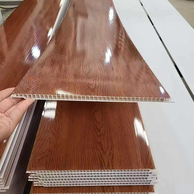 Factory Manufacture Interior Decor Cladding Wood Grain Pvc Wall Board Bamboo Materials Decorative Wall Panel - Image 3