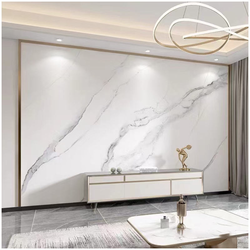 Fashion Design Wood Veneer Slatted Wall Panel Wood Grain Veneer Wall Panels Wood Veneer Sheets For Cabinets - Image 3