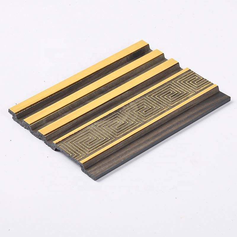 PS Wall Panels Wall Interior Water Proof Wood Plastic Composite Cladding Fluted Wpc Wall Panel - Image 3