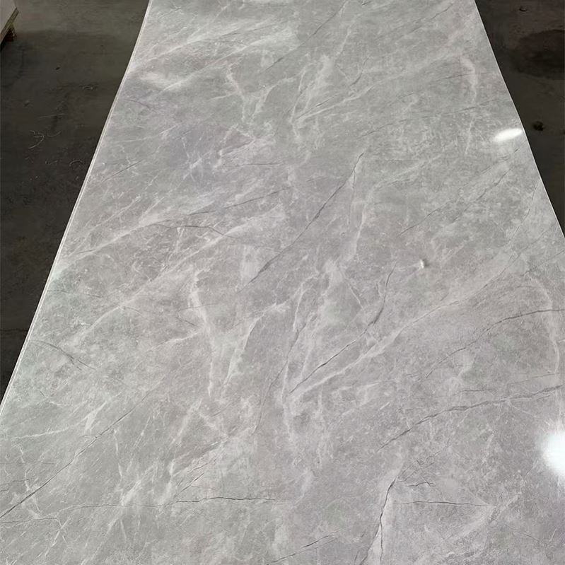 Hot Sale Custom 1220*2440Mm UV Faux Marble Solid Board Wooden Plastic Marble Sheet for Wall Decoration - Image 5