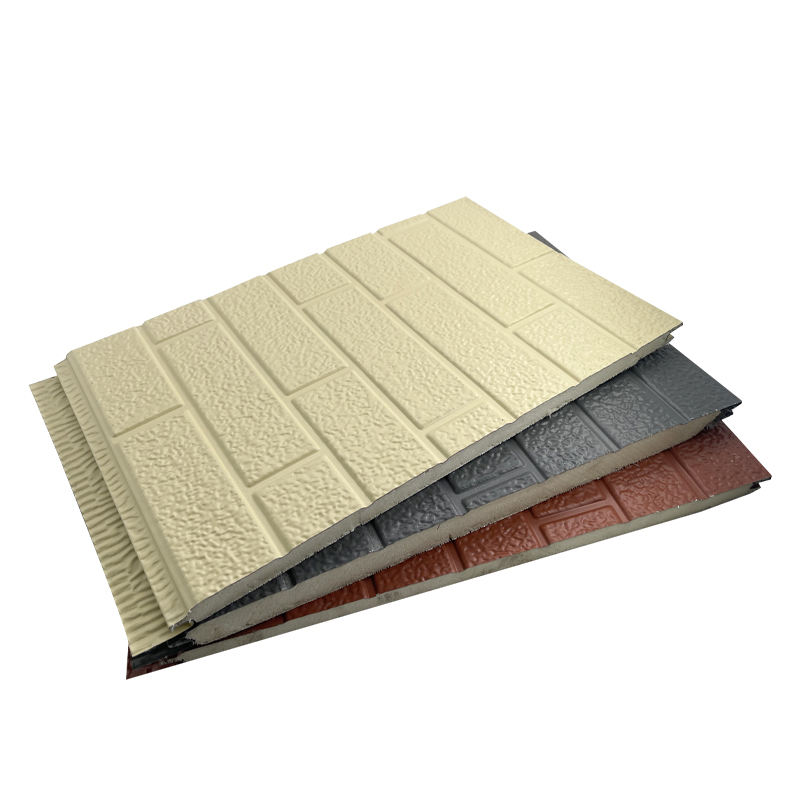 Carved PU Sandwich Panel Modern Villa Interior/Exterior Wall Insulation Board Decorative Heat Insulation Metal for Modern Houses - Image 4