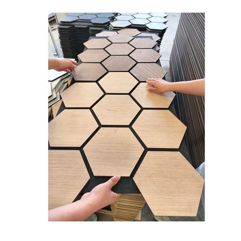 High Performance Acoustic Panels Sound Absorbing Wood Slat Grille Panel for Recording Studio - Image 3