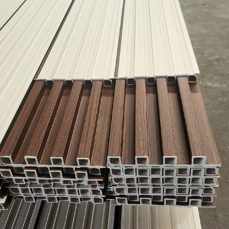 Waterproof 3D PVC WPC Wall Cladding Lambrin WPC Interior Wood Panel for Indoor Home