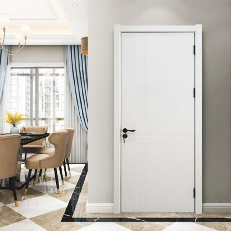 Certified High Quality Modern Design Fire Door 30-150 Min Fire Rated Flush Wood Proof for Apartments Interior Use - Image 5