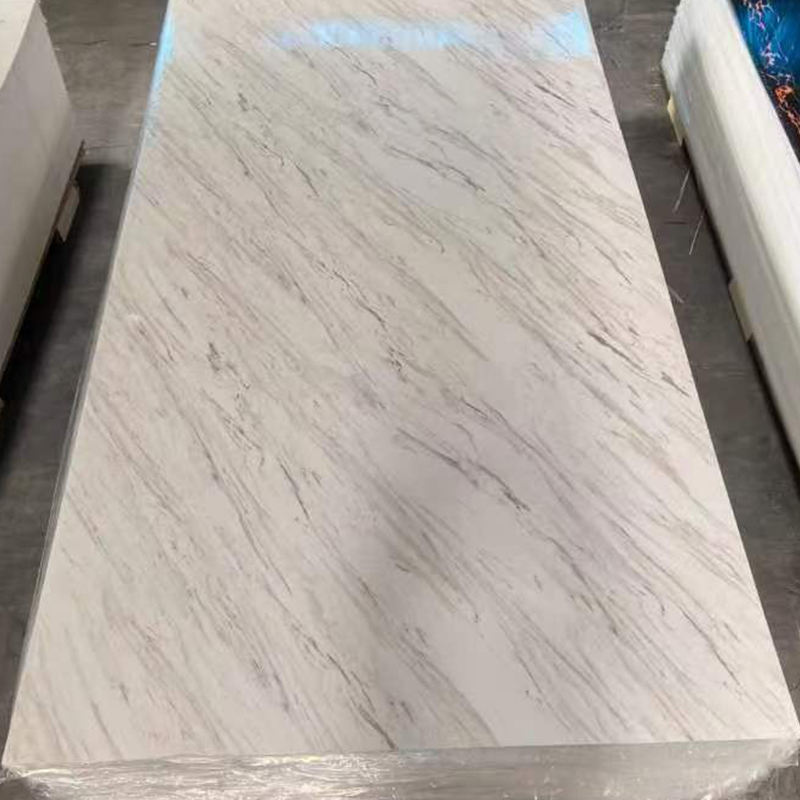 Hot Products Glossy Flexible Decorative Marble UV Marble Sheet Coating Wall Panel - Image 2