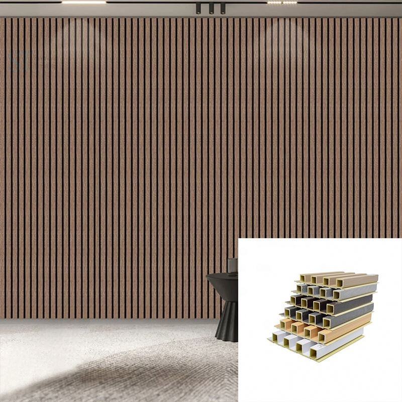China Factory Decorative Indoor Great Wpc Wall Panel for Wall and Ceiling Decoration