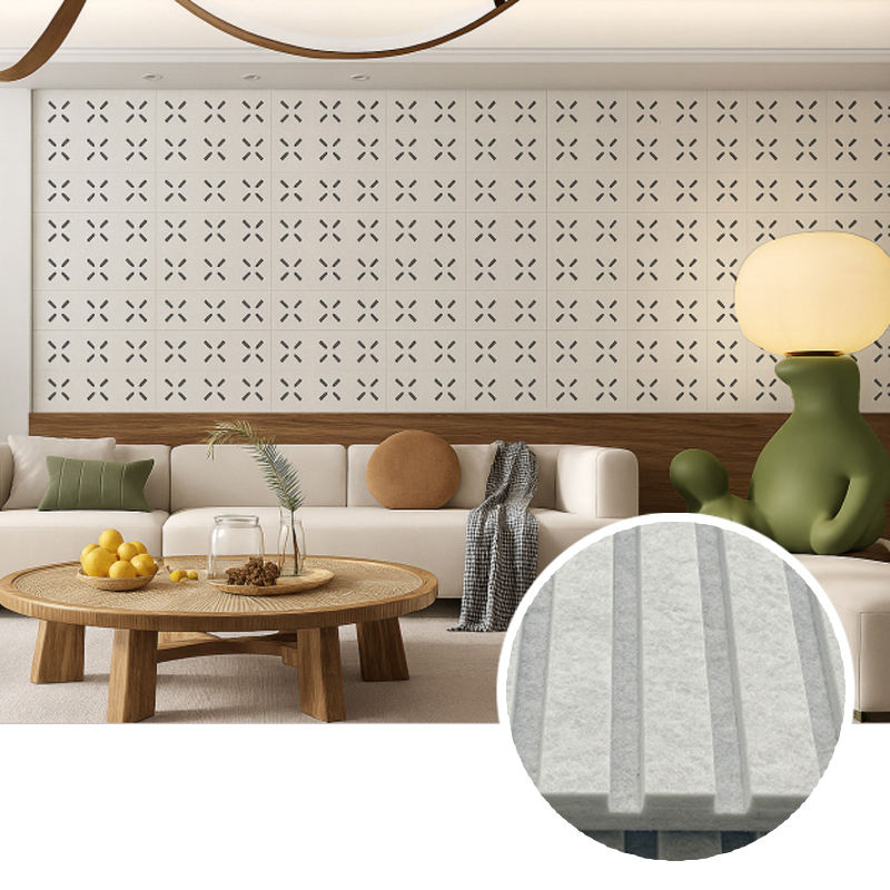 Slat Wall Panel Black Quick Installation Wall Panel Wood Veneer Acoustic Panels for Hall