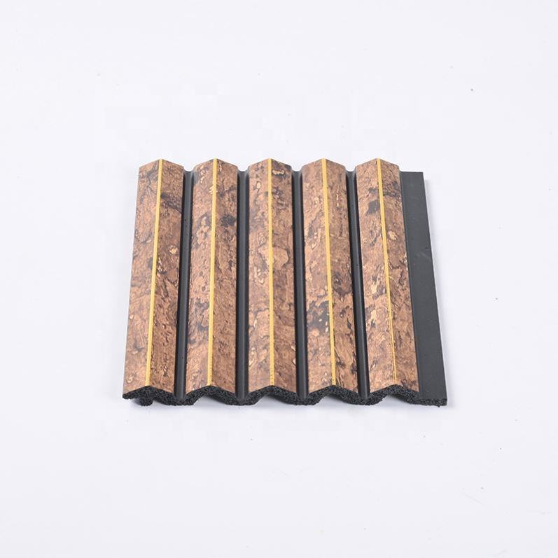 2024 New Colors Charcoal Louvers Interior Decoration PS Wall Panel