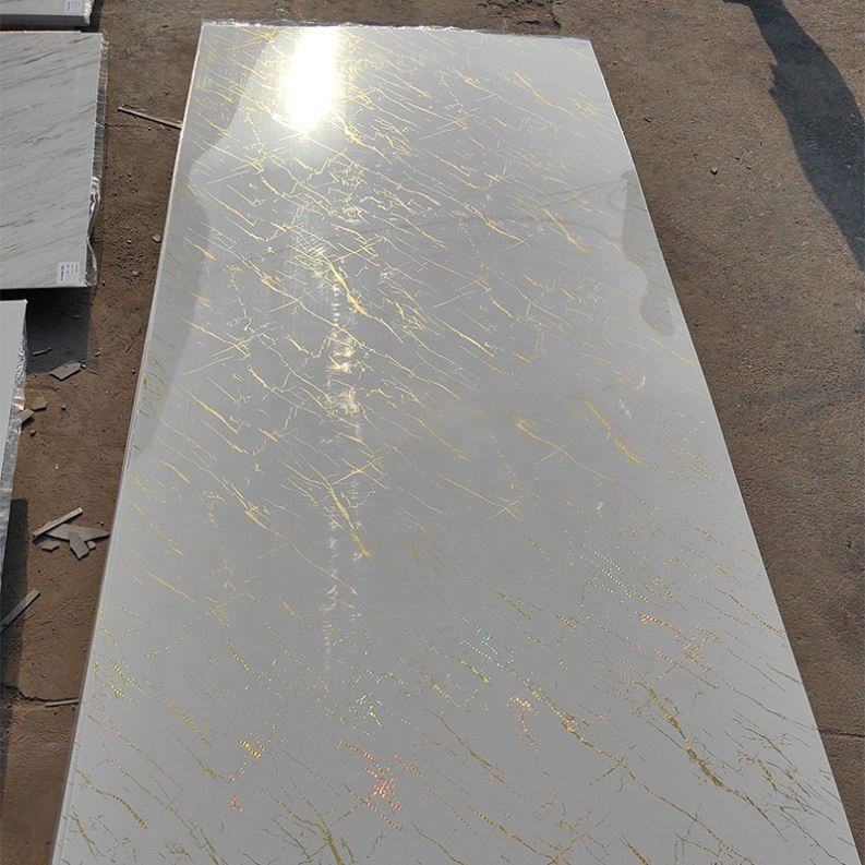 Hot Sale Custom 1220*2440Mm UV Faux Marble Solid Board Wooden Plastic Marble Sheet for Wall Decoration - Image 3