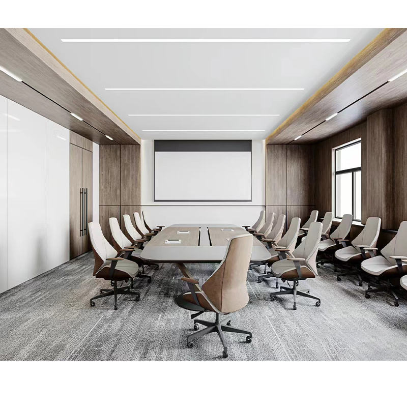 Indoor Wall Decoration Easy Install Wood Veneer Natural Color Bamboo Wood Fiber Wall Panel - Image 2