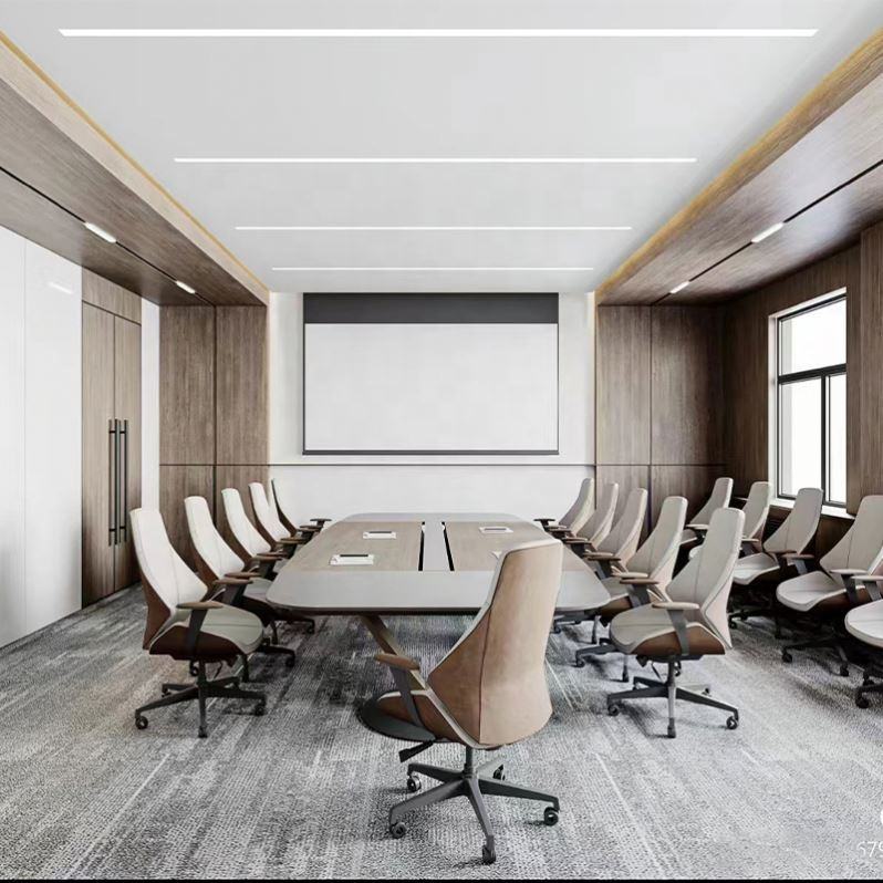 Waterproof Plastic Fiber Sheets Interior Charcoal Board Veneer Wood Texture Decorative Wall Panel for Hotel