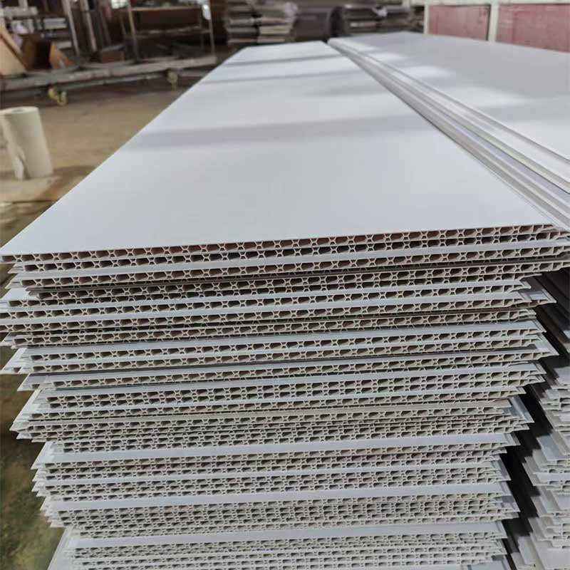 Waterproof Flame Retardant Wood Cloth Marble Color PVC Cladding Wall Panel