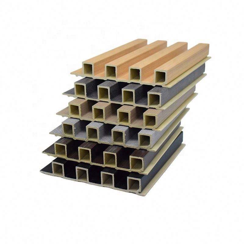 Indoor Eco Wood Plastic Composite Wall Board Indoor WPC Wall Panel Cladding for Hotel - Image 2