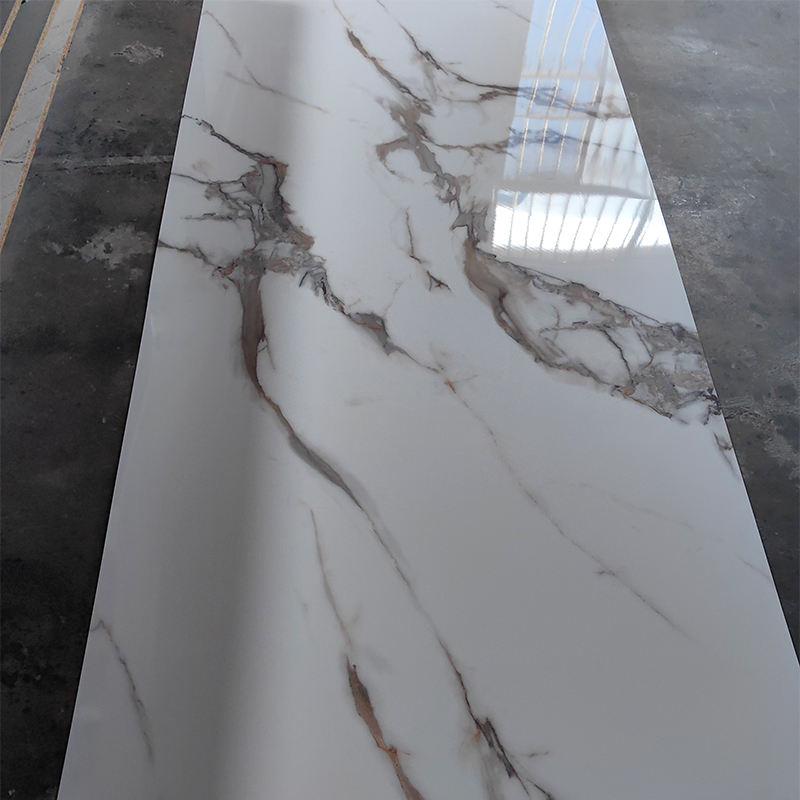 Hot Products Glossy Flexible Decorative Marble UV Marble Sheet Coating Wall Panel - Image 5