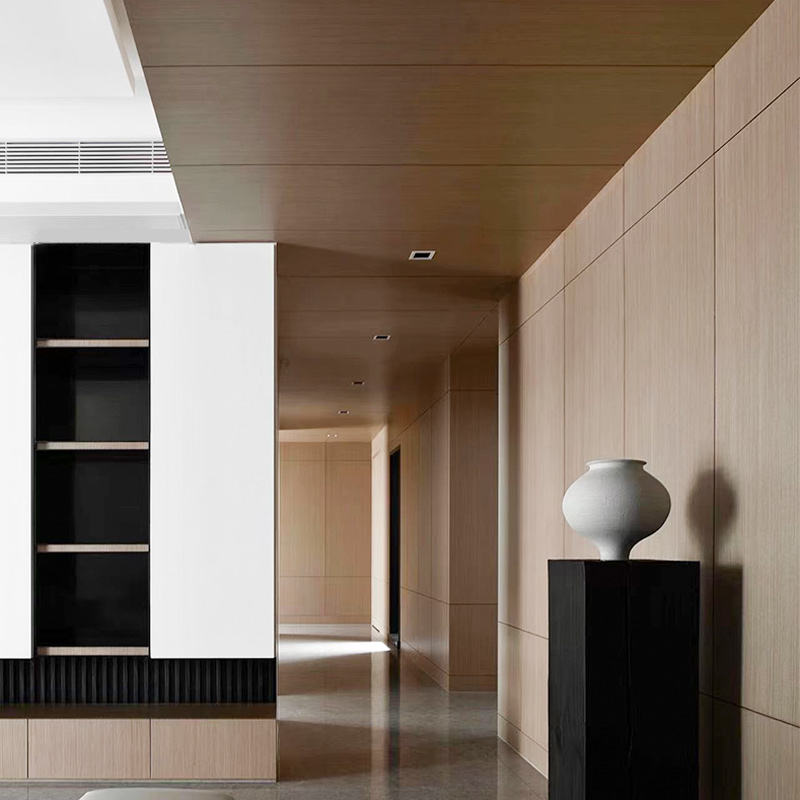 Factory Supply Oak Wood Veneer Etagere 1mm Veneer Wood Panels Veneer Wood Wall Panel Sheet - Image 2