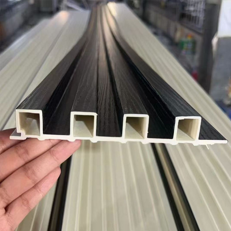 High Quality Decorative Interior WPC Wall Panel Fluted Grooved Wall Panel WPC Wall Panel - Image 5