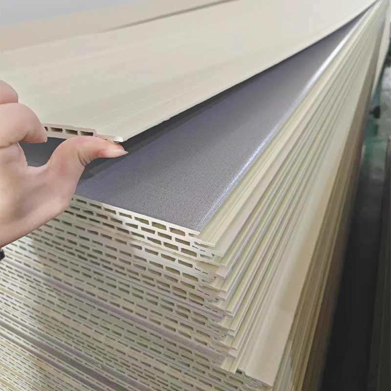 Bamboo Wood Fiber Wall Panel Engineering Plate Seamless Splicing Wall Panel