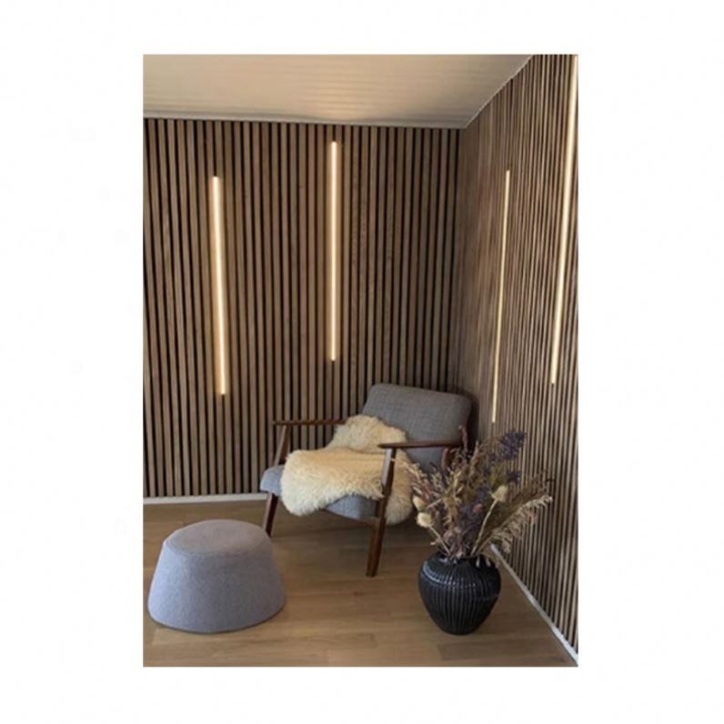 High Density Decorative Wall Slat Soundproof Studio Sound Dampening Acoustic Panels - Image 3
