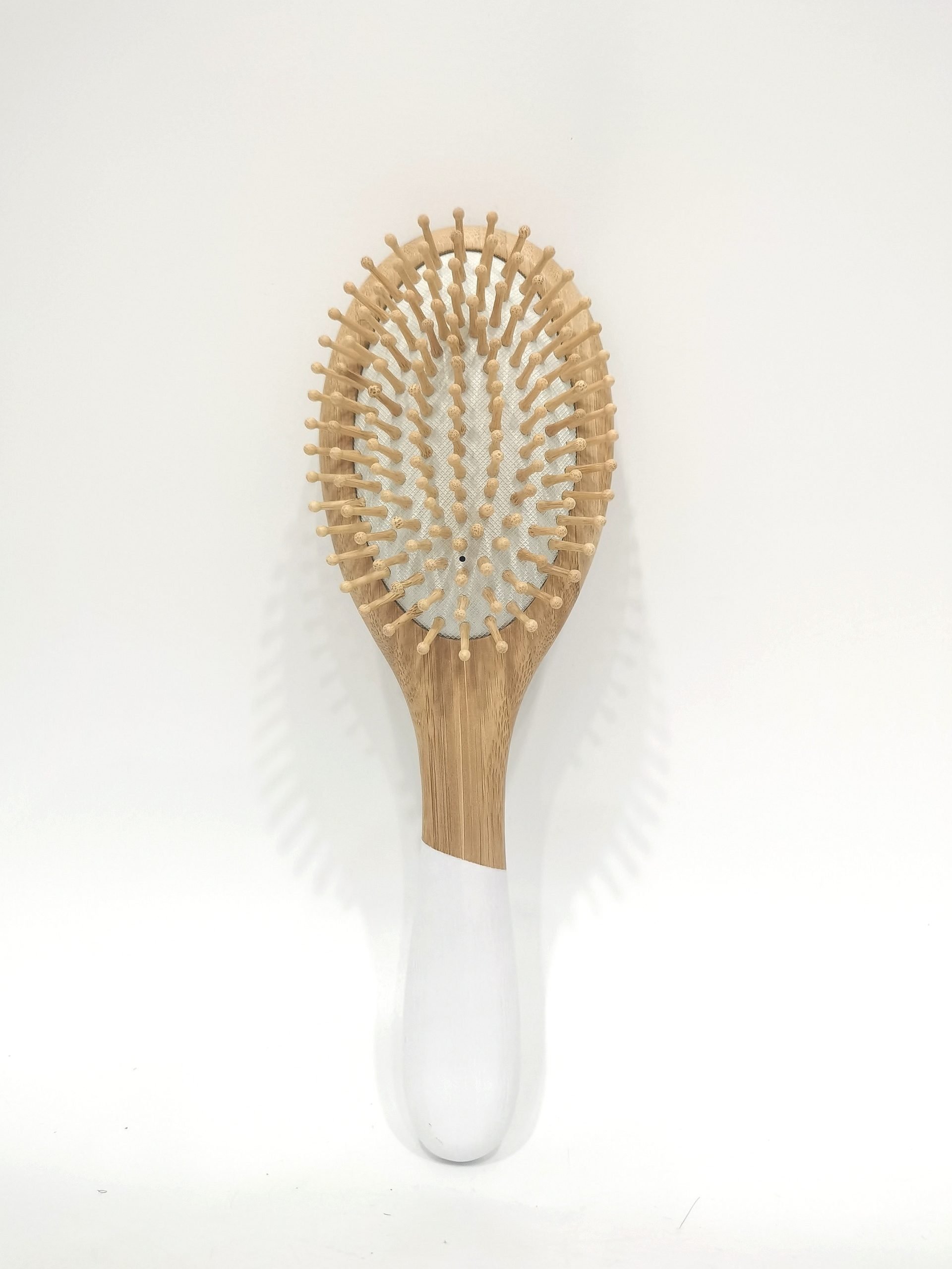 1pc/set Beautiful Bamboo Brush Hair Comb Detangling Hairbrush for Women,Men Exporter from China - Image 2