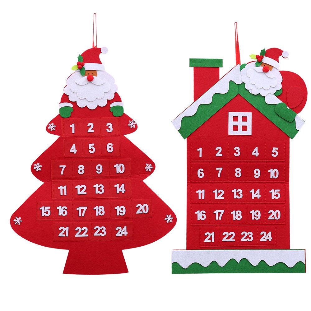 China High Quality Non-woven Christmas Felt Calendar - Image 2