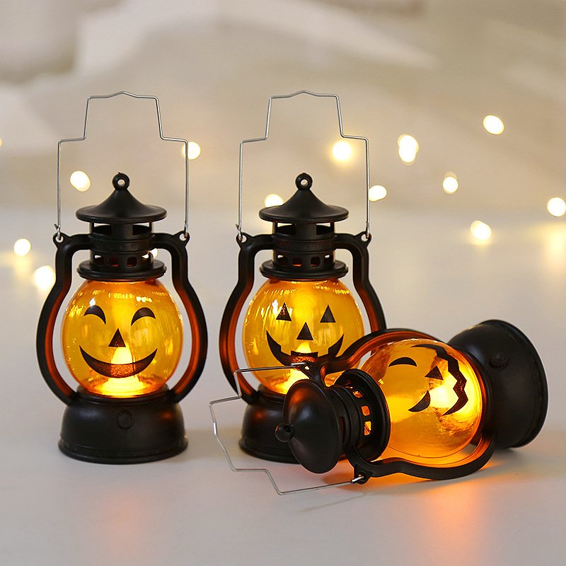 Wholesale Halloween Pumpkin Led Lantern Lamp For Halloween Outdoor Wall Decorations - Image 2
