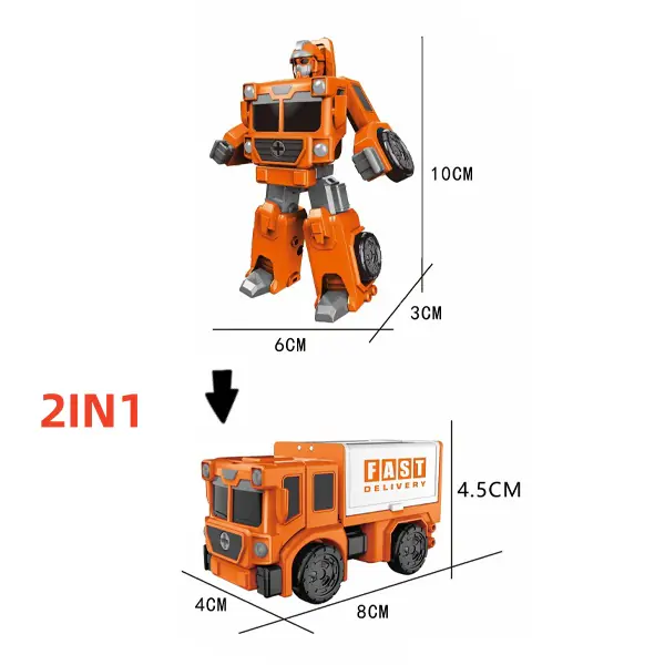 China Wholesale Robot to Car Transforming Toy Set - Image 4