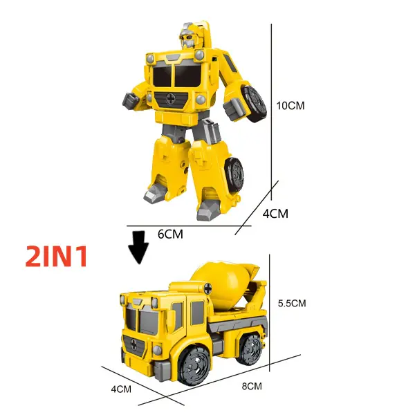 China Wholesale Robot to Car Transforming Toy Set - Image 2
