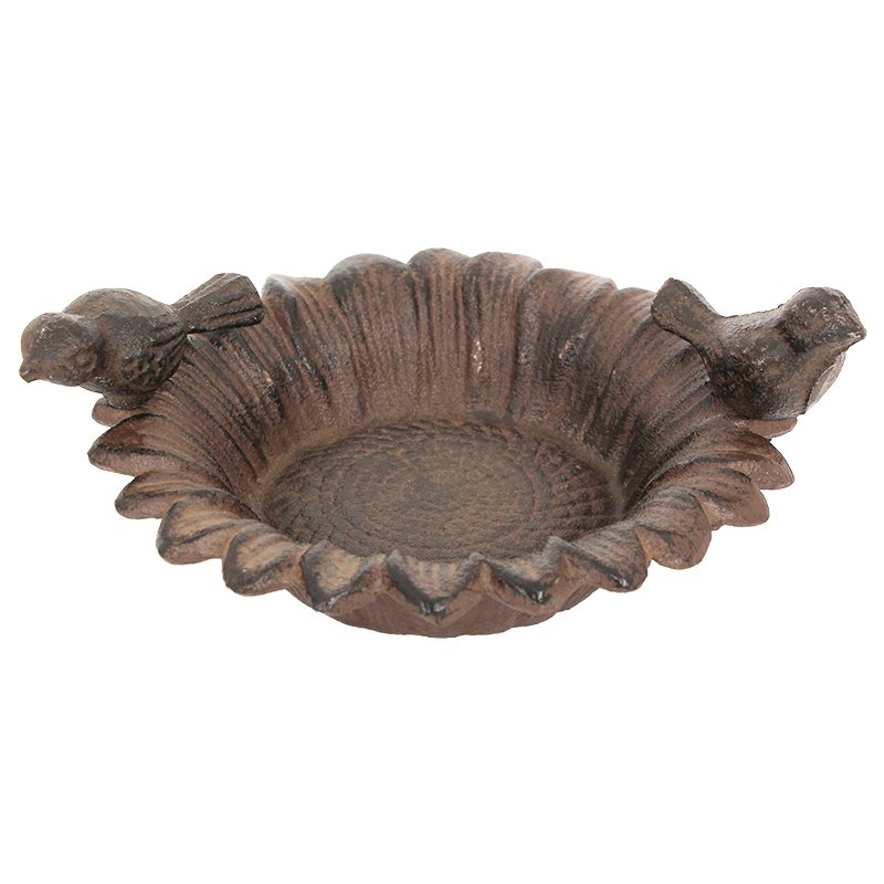 Cast Iron Double Bird Sunflower Bird Feeder Garden from China