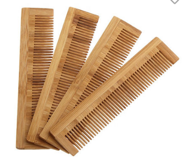 1pc Beautiful Eco-Friendly Bamboo Comb Exporter from China