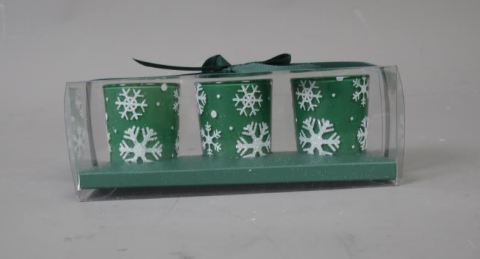 Top seller Christmas Green Series Scented Candles Gift Set For Christmas Decoration - Image 7