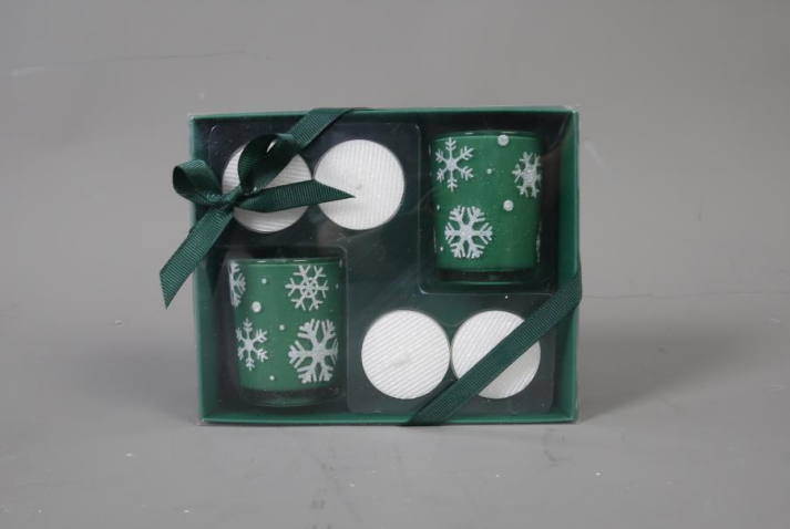 Top seller Christmas Green Series Scented Candles Gift Set For Christmas Decoration - Image 12
