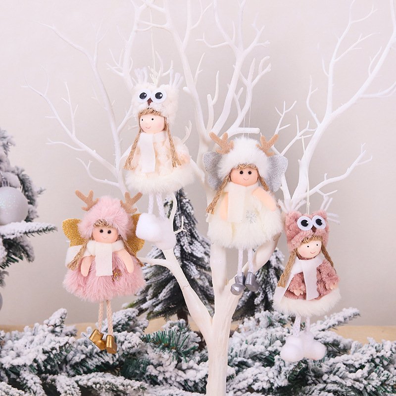 Christmas plush angel pendant - Image 2
