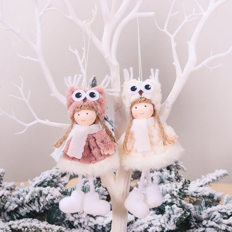 Christmas plush angel pendant - Image 3