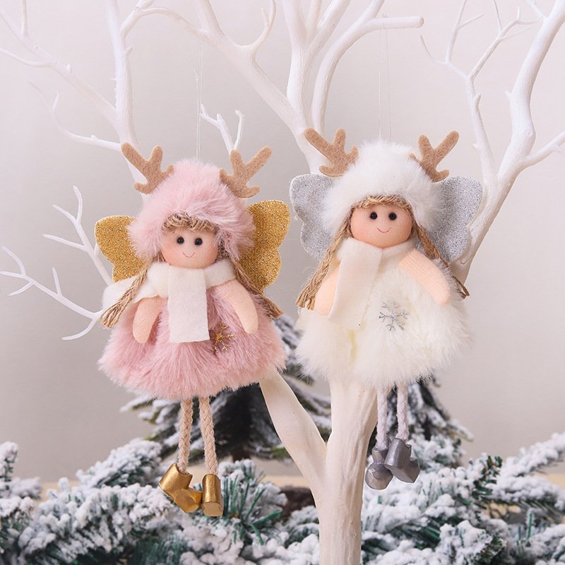 Christmas plush angel pendant - Image 4