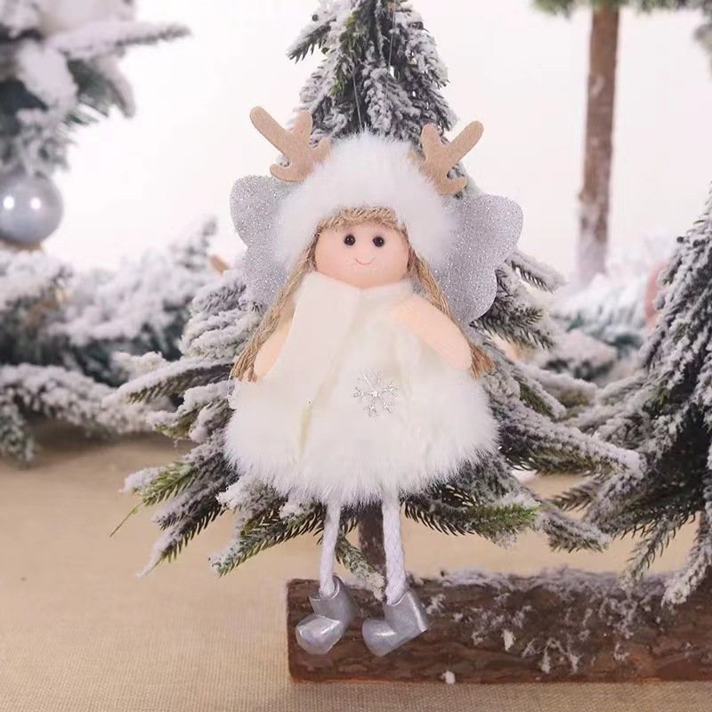 Christmas plush angel pendant - Image 5