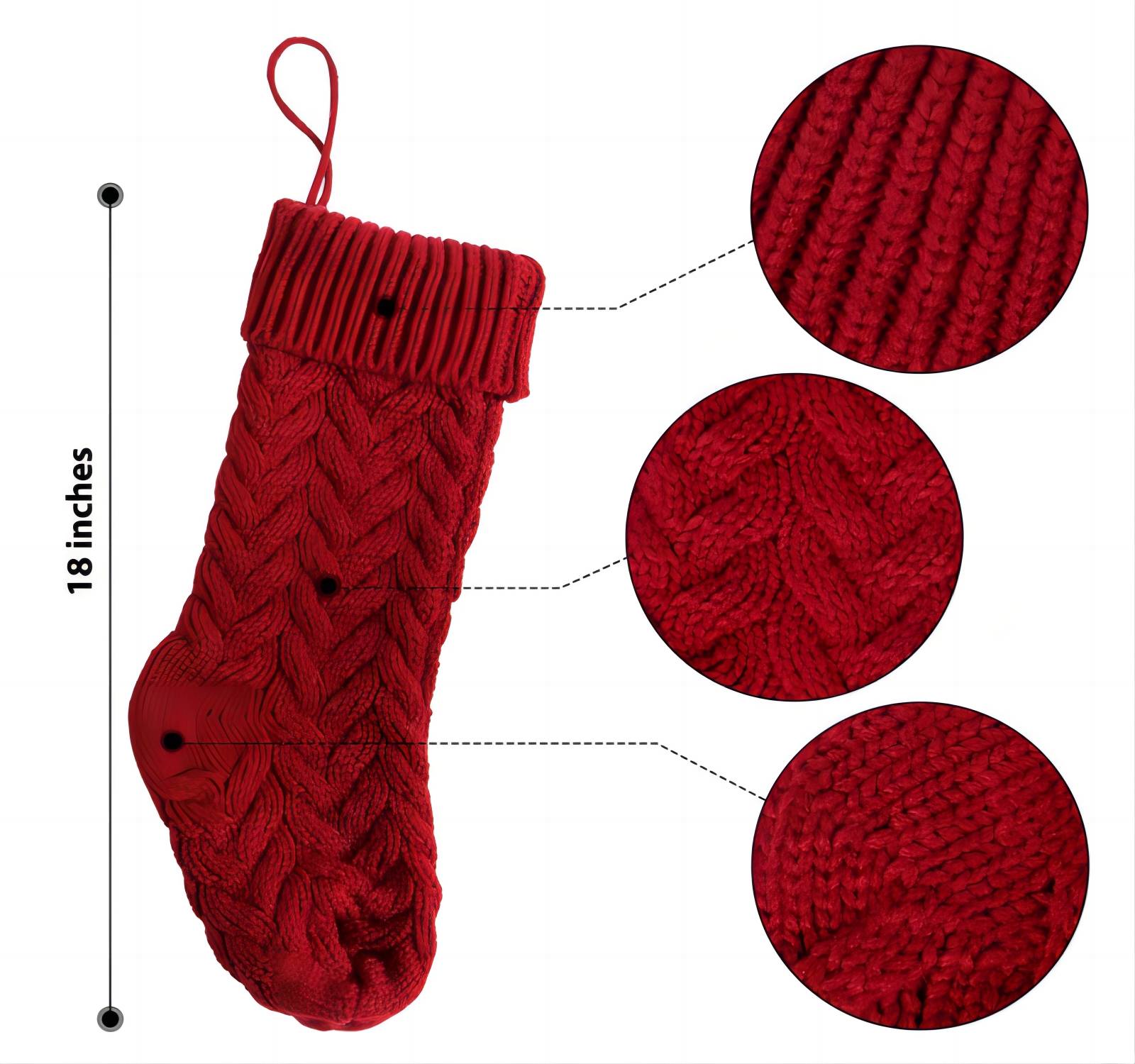 Colorful Christmas socks